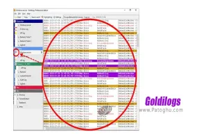 دانلود Goldilogs 1.0.1 مشاهده آسان فایل های سنگین لاگ ویندوز