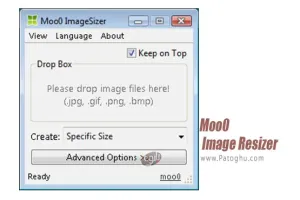 دانلود  Moo0 Image Resizer 1.23 تغییر سایز تصاویر