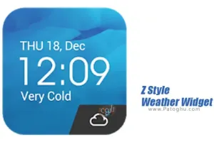 ویجت پیش بینی وضعیت آب و هوا برای اندروید Z Style Weather Widget 15.1.0.45151