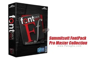 دانلود مجموعه عظیم فونت انگلیسی جدید و حرفه ای  Summitsoft FontPack Pro Master Collection 2023