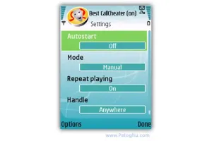 ایجاد صداهای ساختگی در هنگام مکالمه در گوشیهای سری 60 ویرایش سوم با نرم افزار Call Cheater v1.0