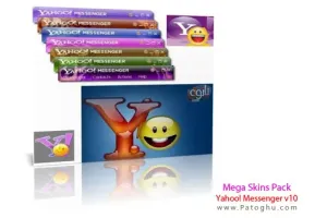 دانلود رایگان پک جدید ترین و زیبا ترین پوسته های یاهو مسنجر Yahoo! Messenger Mega Skins Pack