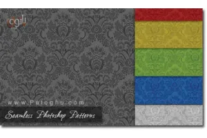 دانلود پترن های فتوشاپ در رنگ های گوناگون - PAT  6 Patterns