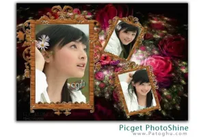 نرم افزار قاب و کادر دور عکس ها و تصاویر - Picget PhotoShine v3.44