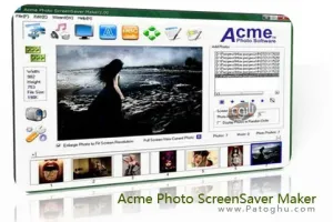 طراحی و ایجاد اسکرین سیورهای حرفه ای با نرم افزار Acme Photo ScreenSaver Maker 4.52