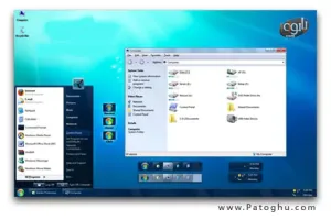 دانلود مجموعه تم های ویندوز سون برای ایکس پی - Windows 7 Themes for Windows XP