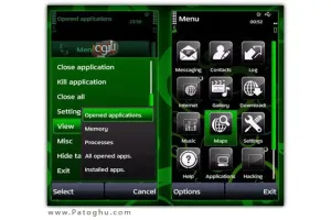 دانلود تم زیبای Greenium برای سه سیستم عامل