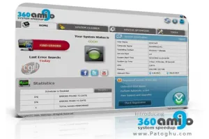 اسکن دقیق سیستم برای افزایش سرعت آن با 360Amigo System Speedup PRO 1.2.1.8200