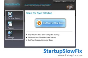 افزایش سرعت بالا آمدن ویندوز شما با StartupSlowFix v2.4