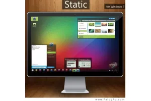 تم جدید و استاتیک ویندوز سون – Static Theme For Windows 7