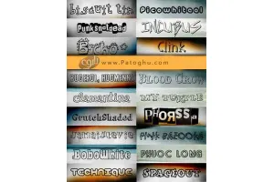 دانلود فونت انگليسي منحصر به فرد Particularly in English fonts