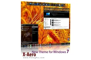 دانلود تم فوق العاده زیبا و گرافیکی X-Aero مخصوص ویندوز 7