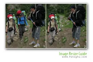 حذف اجسام در عکس و انجام کارهاي عجيب و جالب گرافيکي با Image Resize Guide 2.2.9