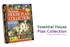 مجموعه 1500 پلان ساختمان Essential House Plan Collection
