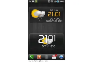 نرم افزار هوم اسکرین زیبای ساعت برای آندروید - Make Your Clock Pro Beta 10.1