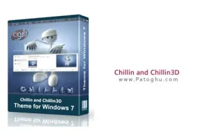 دانلود تم بسیار زیبا و سه بعدی Chillin and Chillin3D برای ویندوز 7