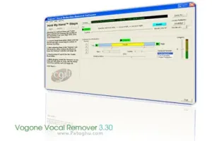 برداشتن صدای خواننده از روی آهنگ با نرم افزار Vogone Vocal Remover 3.30