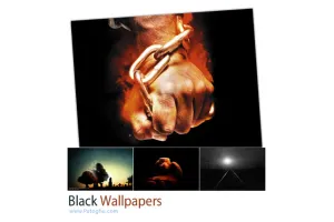 مجموعه پس زمینه دسکتاپ با زمینه مشکی - 14تصویر سری دوم