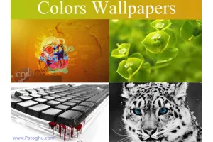 مجموعه عکس های پس زمینه رنگی - Color Wallpapers