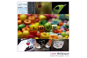پس زمینه والنتاین - 21 تصویر بسیار زیبا با موضوع روز عشق - Love WallPapers Pack - 1