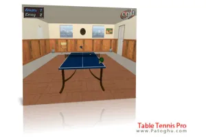 دانلود بازی کم حجم سه بعدی و جالب تنیس روی میز Table Tennis Pro