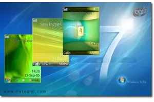 دانلود تم ویندوز 7 برای موبایل سونی اریکسون - فرمت Thm
