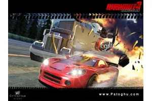 دانلود بازی اتومبیل رانی جاوا برای موبایل - mobile game Burnout 3D