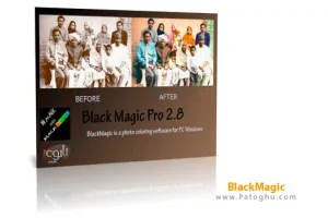 نرم افزار تبدیل عکس سیاه و سفید به رنگی - BlackMagic Pro 2.8
