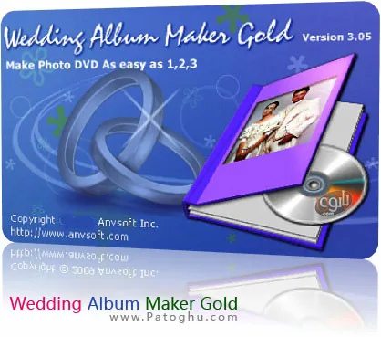 نرم افزار ایجاد و طراحی آلبوم عکس عروسی - Wedding Album Maker Gold 3.53