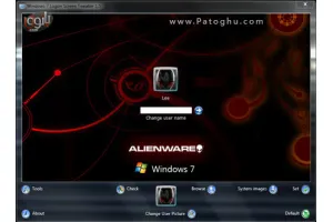 دانلود نرم افزار تغییر صفحه خوش آمد گویی ویندوز سون Windows 7 Logon Tweaker 1.5