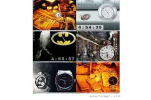 نرم افزار ساعت های صفحه دسکتاپ ویندوز - Premium Clock v2.60