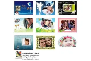 ساخت قاب عکس های دیجیتالی با نرم افزار Frame Photo Editor 5.0.2