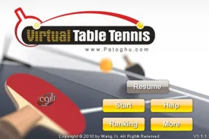 دانلود بازی تنیس روی میز برای آیفون و آیپاد - Virtual Table Tennis 1.2.2
