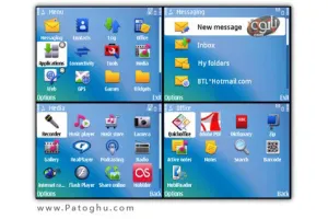 دانلود تم زیبای Ovi