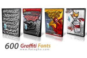 دانلود 600 فونت زيباي گرافیکی