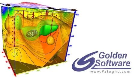 ترسیم نقشه های مهندسی با کمک Golden Software Surfer 10.1.561