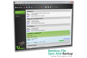 نرم افزار پشتیبان گیری از اطلاعات با Bamboo File Sync and Backup 3.0.9