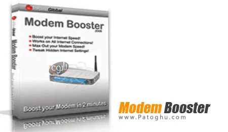 دانلود نرم افزار افزایش سرعت اینترنت Modem Booster 5.0 Retail