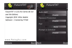 ارسال پیامک در زمان های تعیین شده با KillerMobile Future TxT 2.00