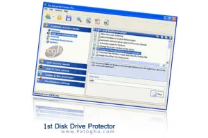 مخفی سازی درایو ها با ۱st Disk Drive Protector 3.8