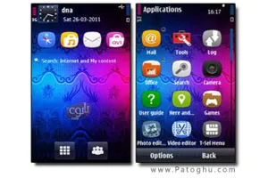 تم فوق العاده زیبای Batik Dua مخصوص سیمبیان سری 60 ورژن 5