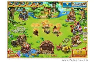 دانلود بازی بسیار مهیج مزرعه وایکینگ ها Farm Frenzy Viking Heroes