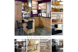 دانلود تصاوير سه بعدي زيبا از جديدترين مدل هاي آشپزخانه