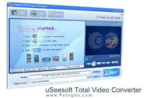 تبدیل فرمت فایل های تصویری – uSeesoft Total Video Converter 2.0.3.3