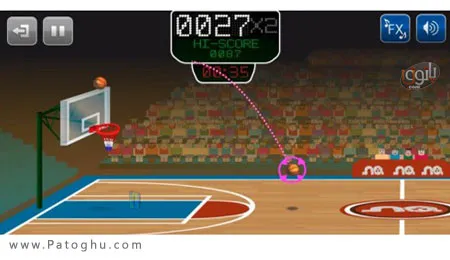 دانلود بازی بسکتبال جدید آندروید Basketmania 2.0 دانلود بازی بسکتبال جدید آندروید Basketmania 2.0