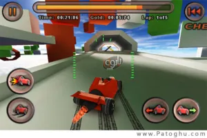 بازی Jet Car Stunts 1.08 اتومبیل رانی ماشین های کوچک آندروید
