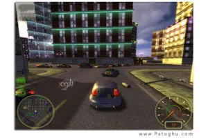بازی کم حجم ماشین سواری در شهر City Racing