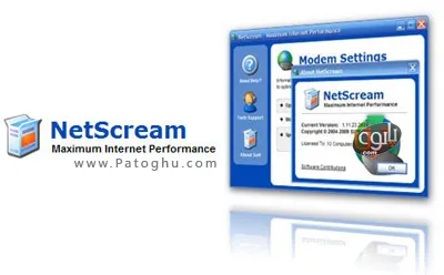افزایش سرعت اینترنت و بهینه سازی سرعت توسط NetScream 1.11.23.2009