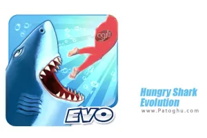 دانلود بازی اکشن Hungry Shark Evolution 12.1.0 کوسه گرسنه برای اندروید + مود