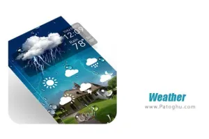 نرم افزار نمایش آب و هوا به شکل مدرن برای اندرویدWeather v2.6.1